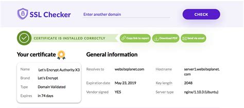 SSL Checker .